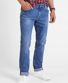 Mens Md Wash Solids Jeans
